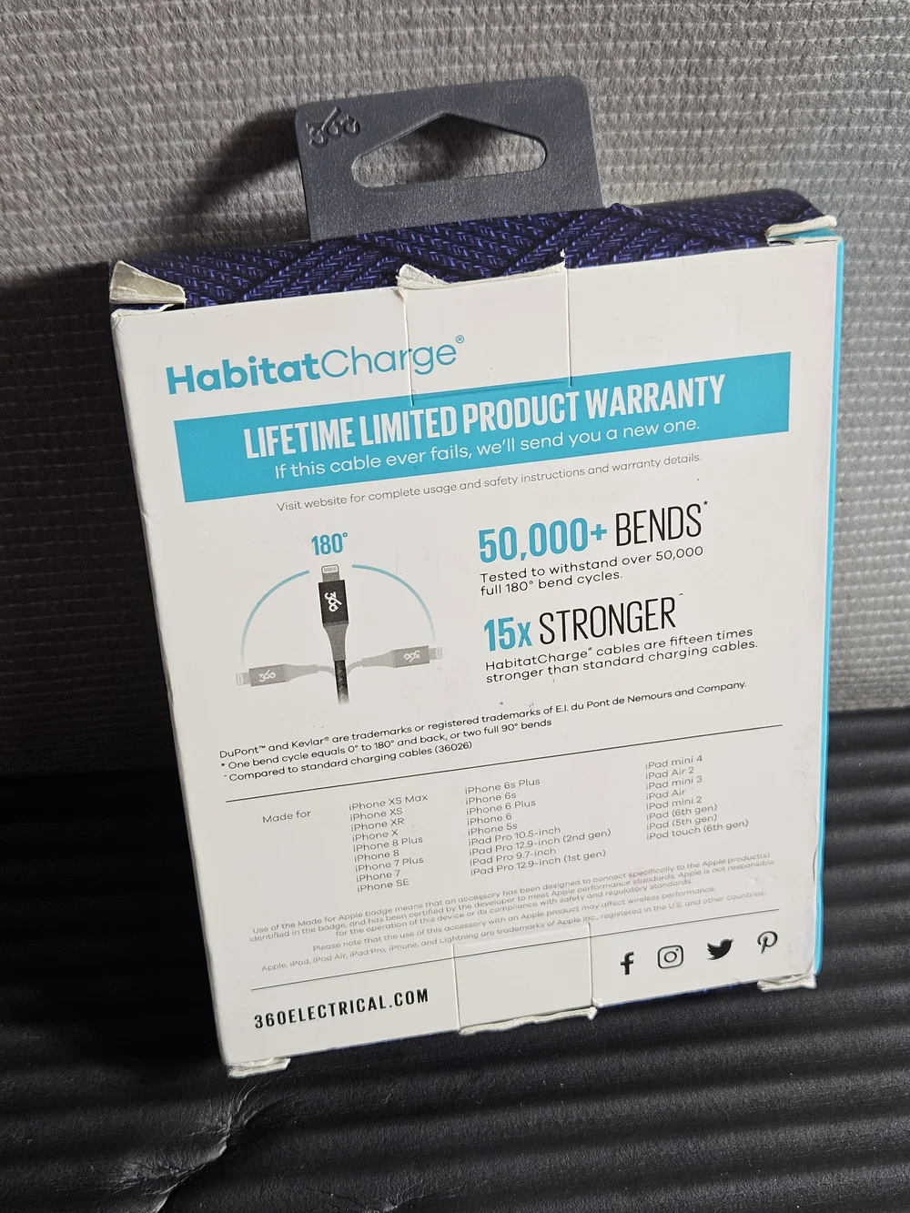 Habitat durable braided